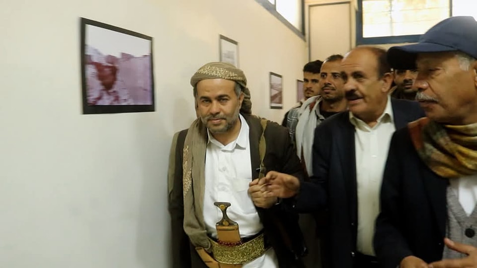 صوة عامة من افتتاح المعرض